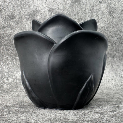 Black Rose Handmade Jewellery Pot