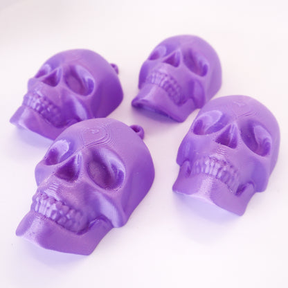 Skull Alternative Christmas Bauble Decorations (Set of 4)