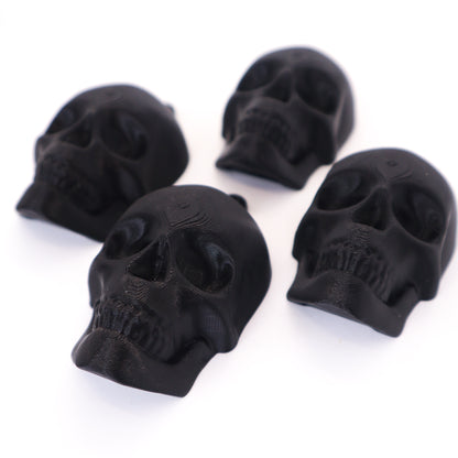 Skull Alternative Christmas Bauble Decorations (Set of 4)