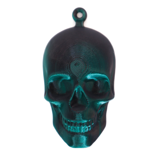 Mermaid Green Skull Alternative Christmas Bauble