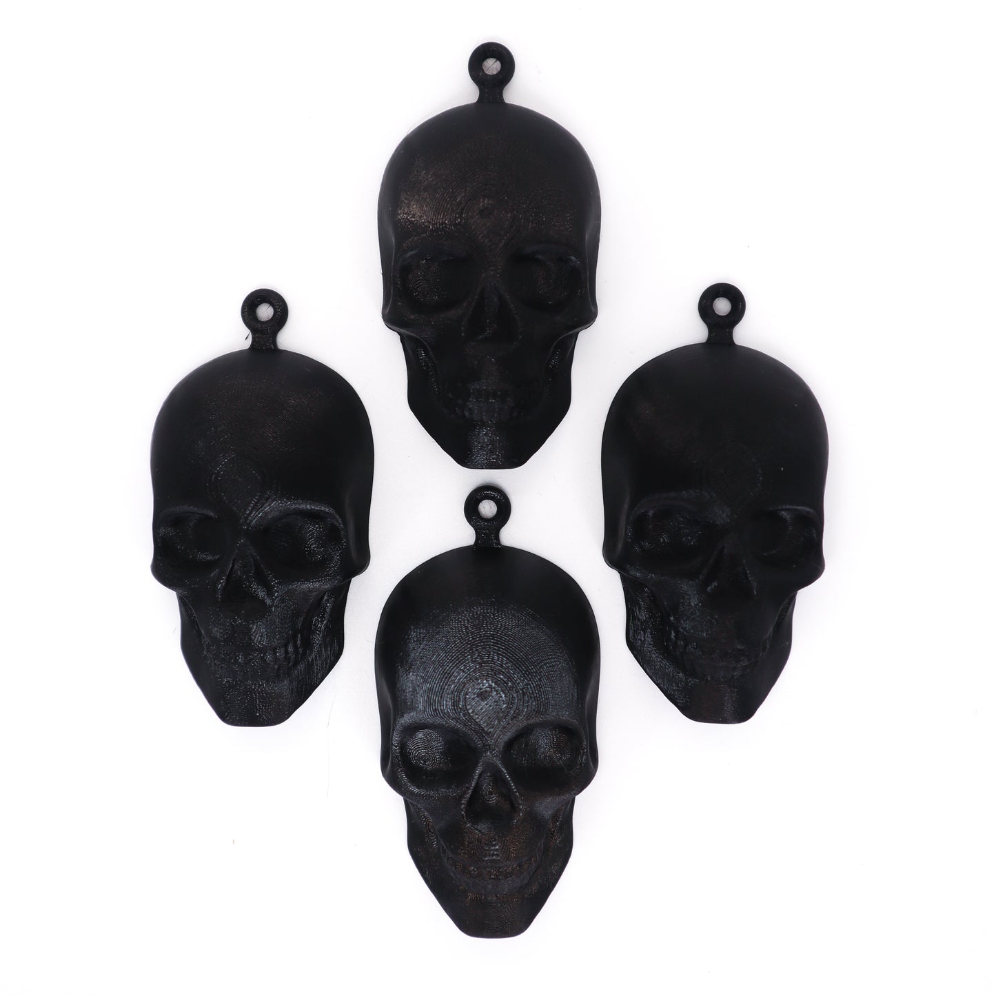 Black Skull Alternative Christmas Bauble