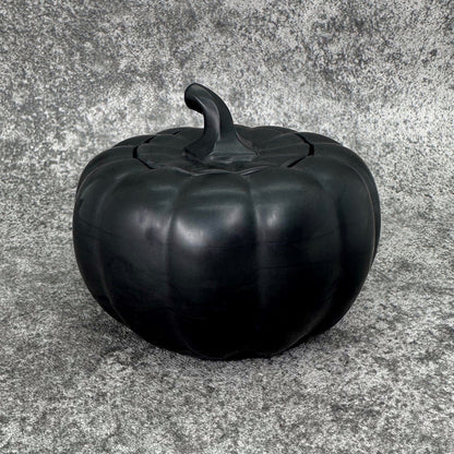 Black Pumpkin Storage Pot