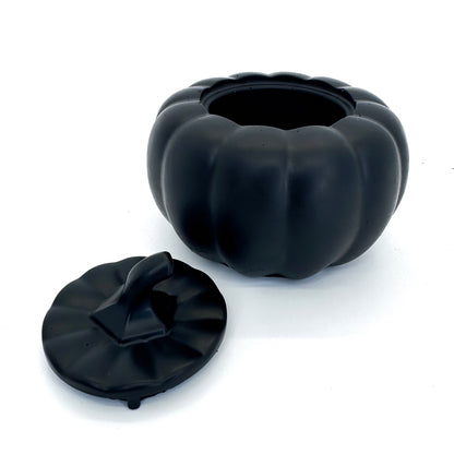 Black Pumpkin Storage Pot