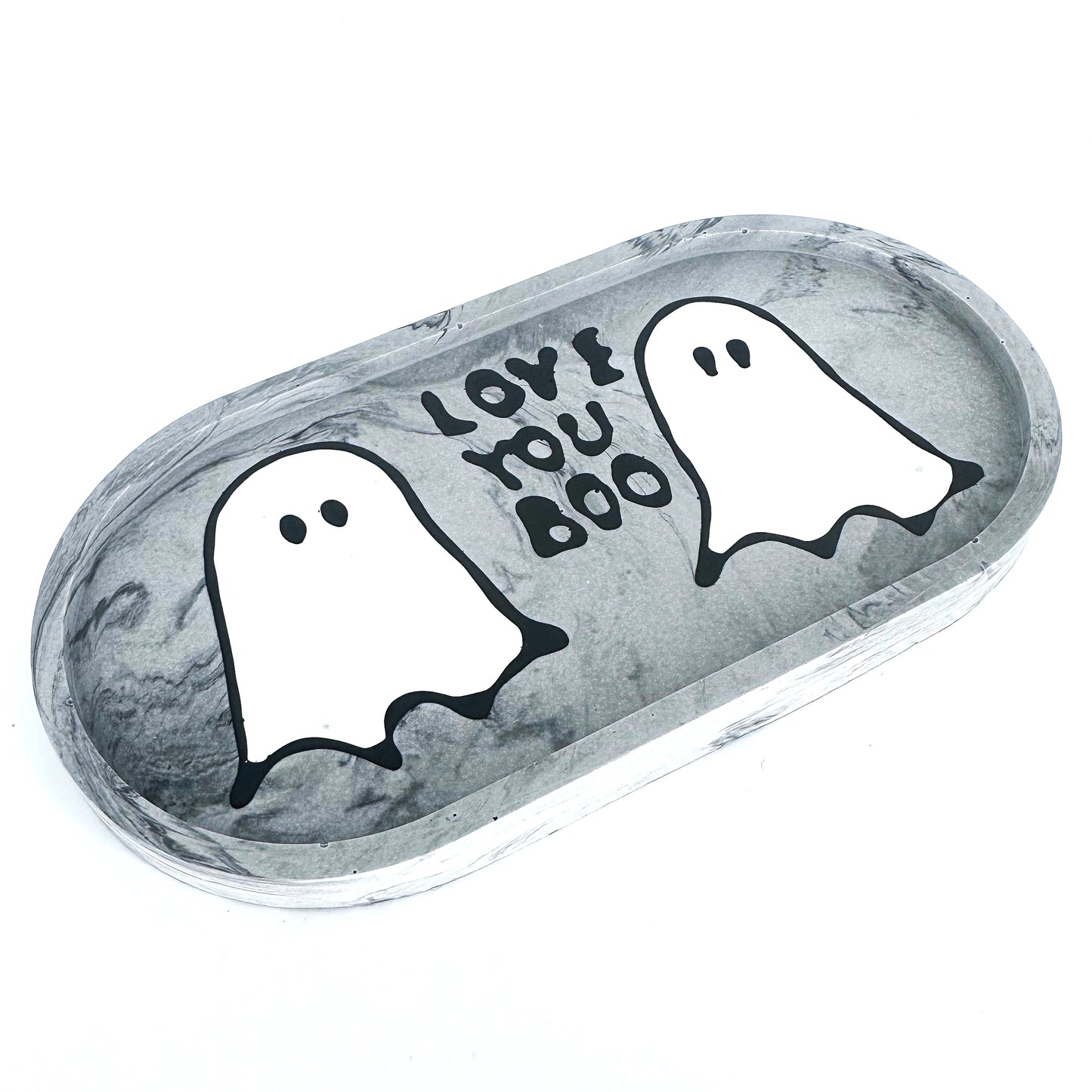 ‘Love You, Boo’ Ceramic Halloween Trinket Tray