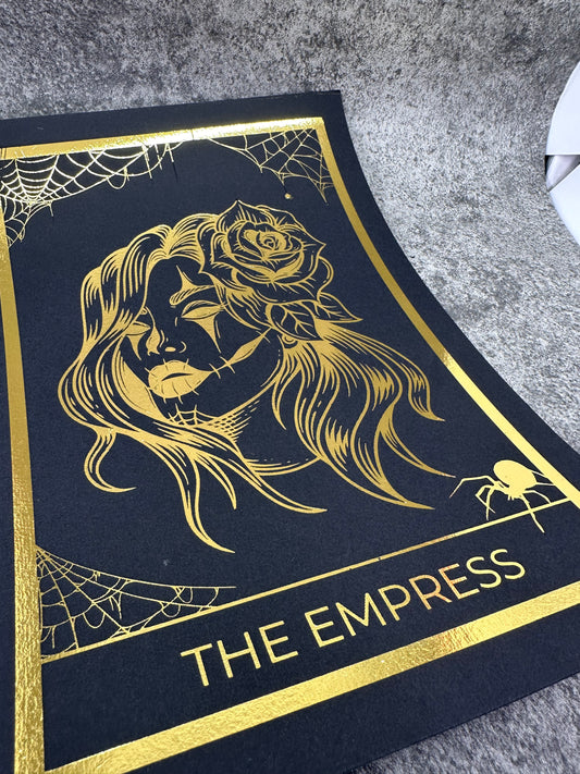 The Empress Gold Foiled A4 Print