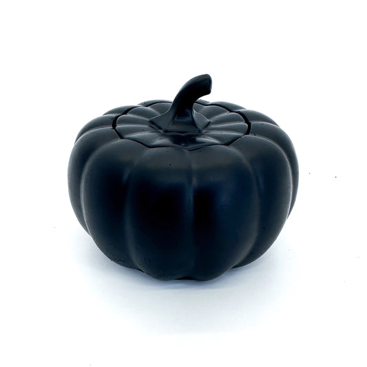 Black Pumpkin Storage Pot