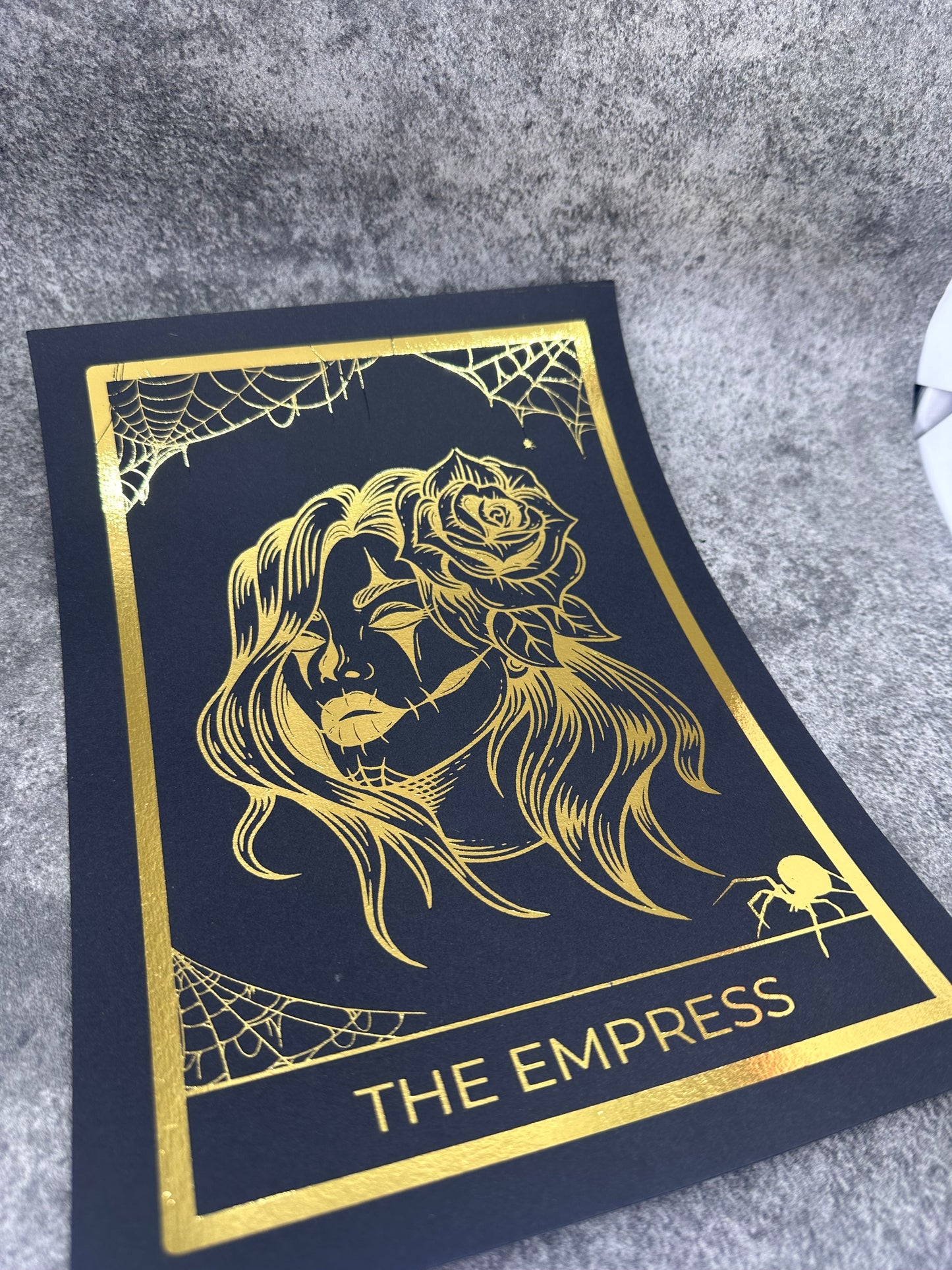 The Empress Gold Foiled A4 Print