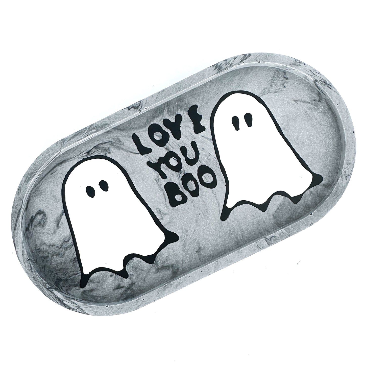 ‘Love You, Boo’ Ceramic Halloween Trinket Tray