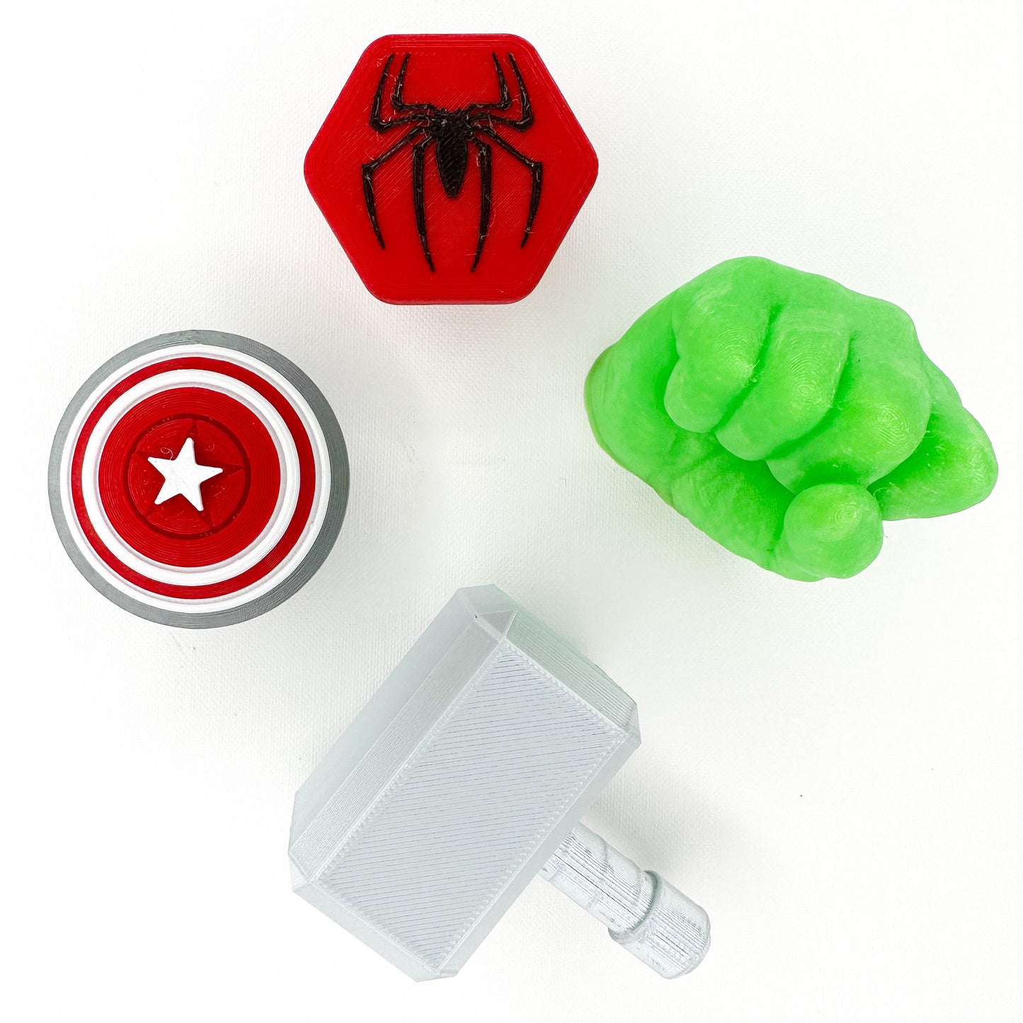 Superhero Character Kids Room Cupboard Handles