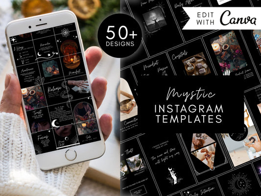 Mystic Instagram Template Kit for Canva