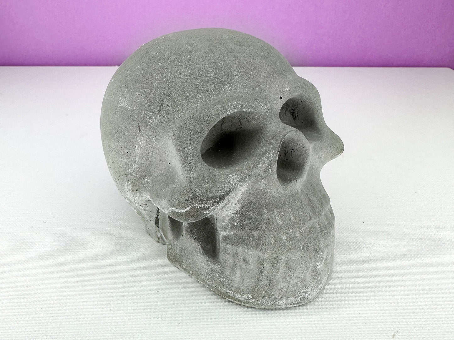 Ceramic Skull Paperweight Ornament