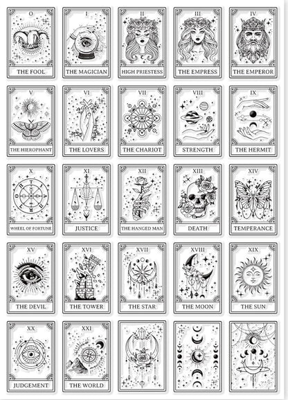 Major Arcana Tarot Card Planter